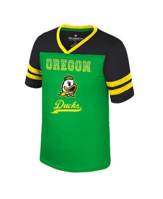 Big Girls Green Oregon Ducks Princess Bubblegum Bling T-Shirt