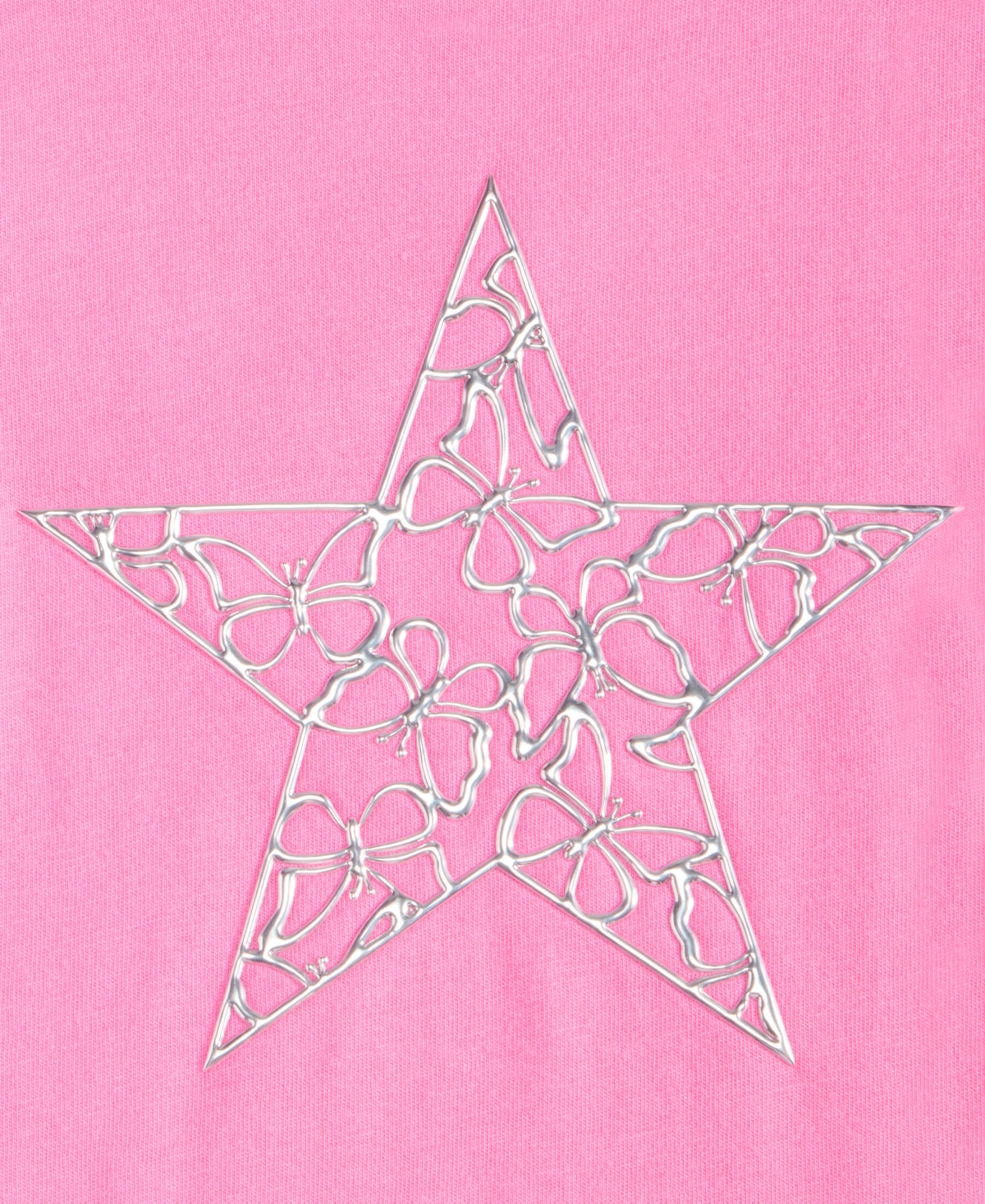Epic Threads Girls Toddler 2t-4t Metallic Star Print Short-sleeve T-shirt, Macy's Exclusive In Pink