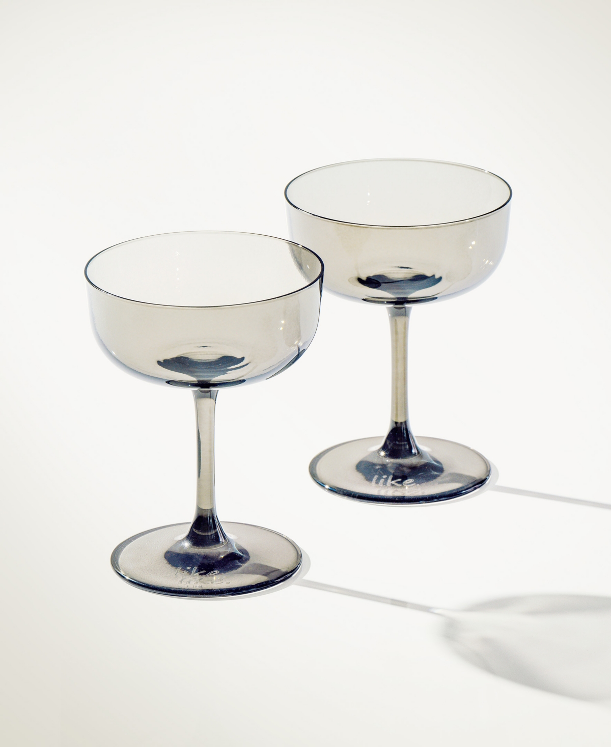 Villeroy & Boch Like Champagne, Set Of 2 In Gray