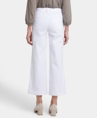 Women's Waist-Match Teresa Wide Leg Ankle Jeans