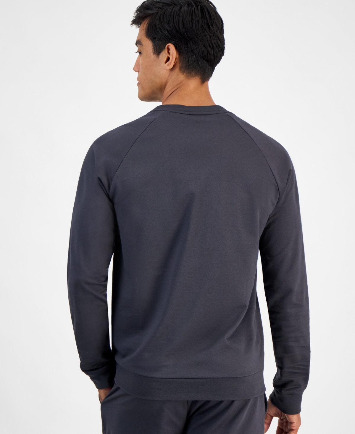 Boss Men's Authentic Cotton Logo Crewneck Sweatshirt