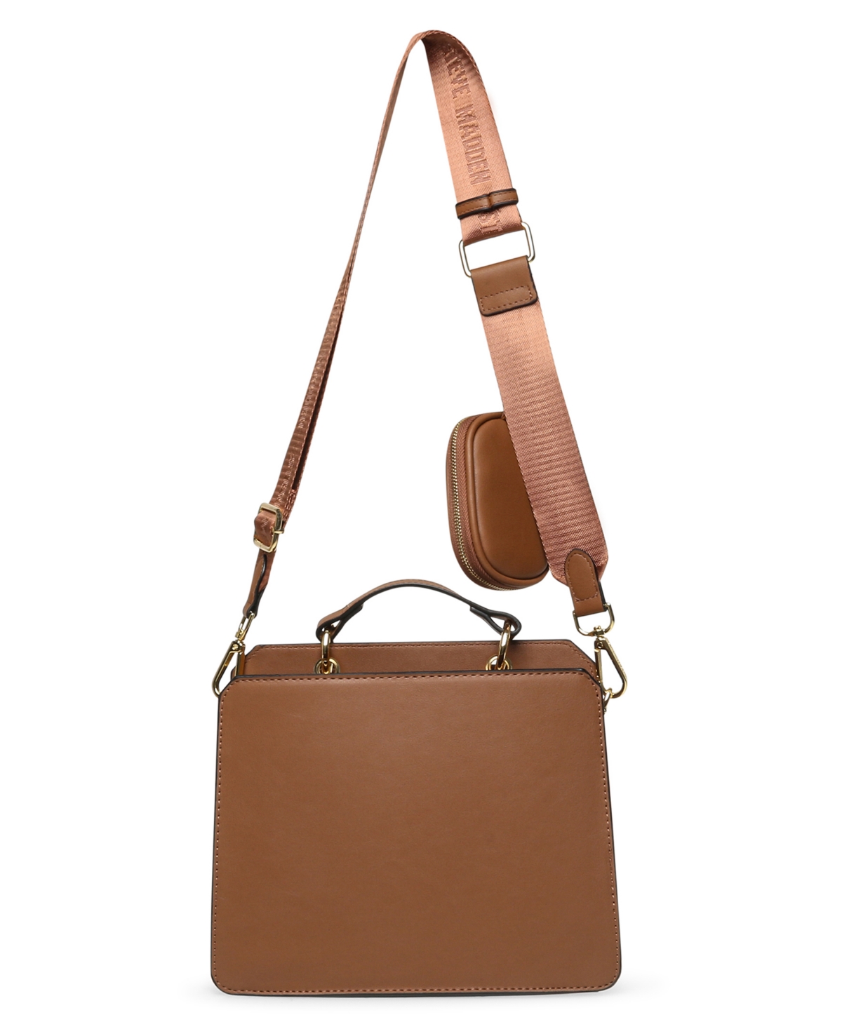Steve Madden Bevelyn-f Small Satchel Bag In Brown