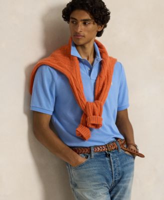 Men's Classic-Fit Mesh Polo Shirt