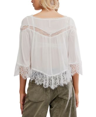 Women's Bali Midnight Rain V-Neck Top