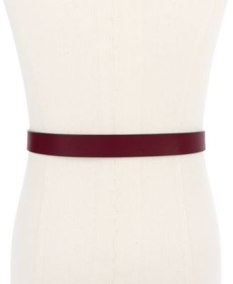 Women's 25mm Non-Reversible Leather Belt