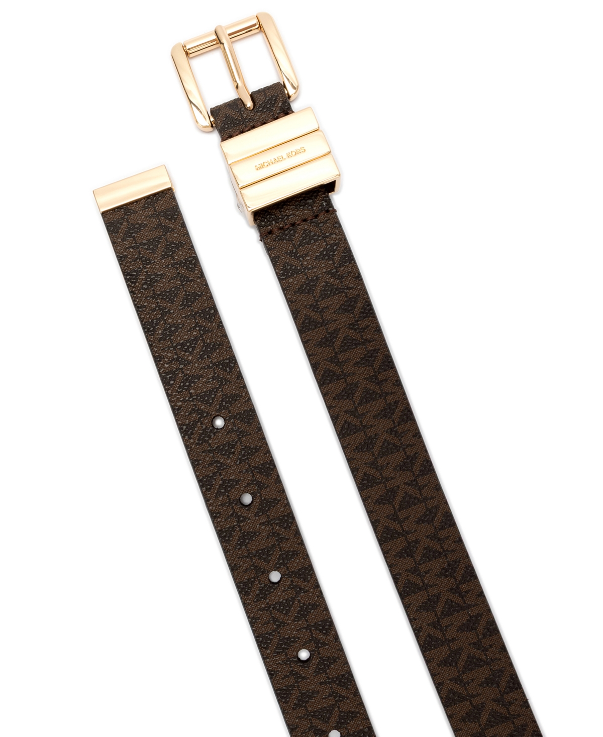 Michael Kors Women's Leather Belt In Brown