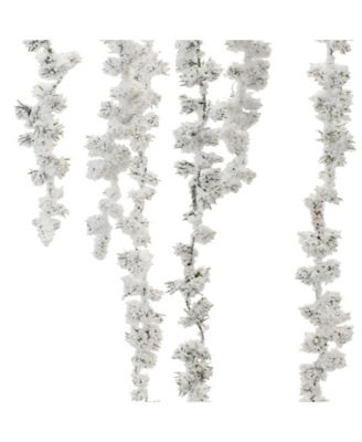 Set of 2 Snowy Hanging Berry Branches – Perfect for Winter and Holiday Decor