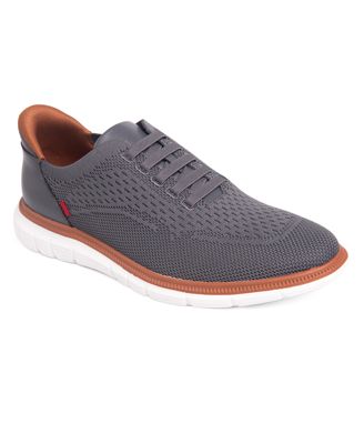 Edison Street Mens Hands-Free Slip On Technology Lightweight Mesh Oxfords