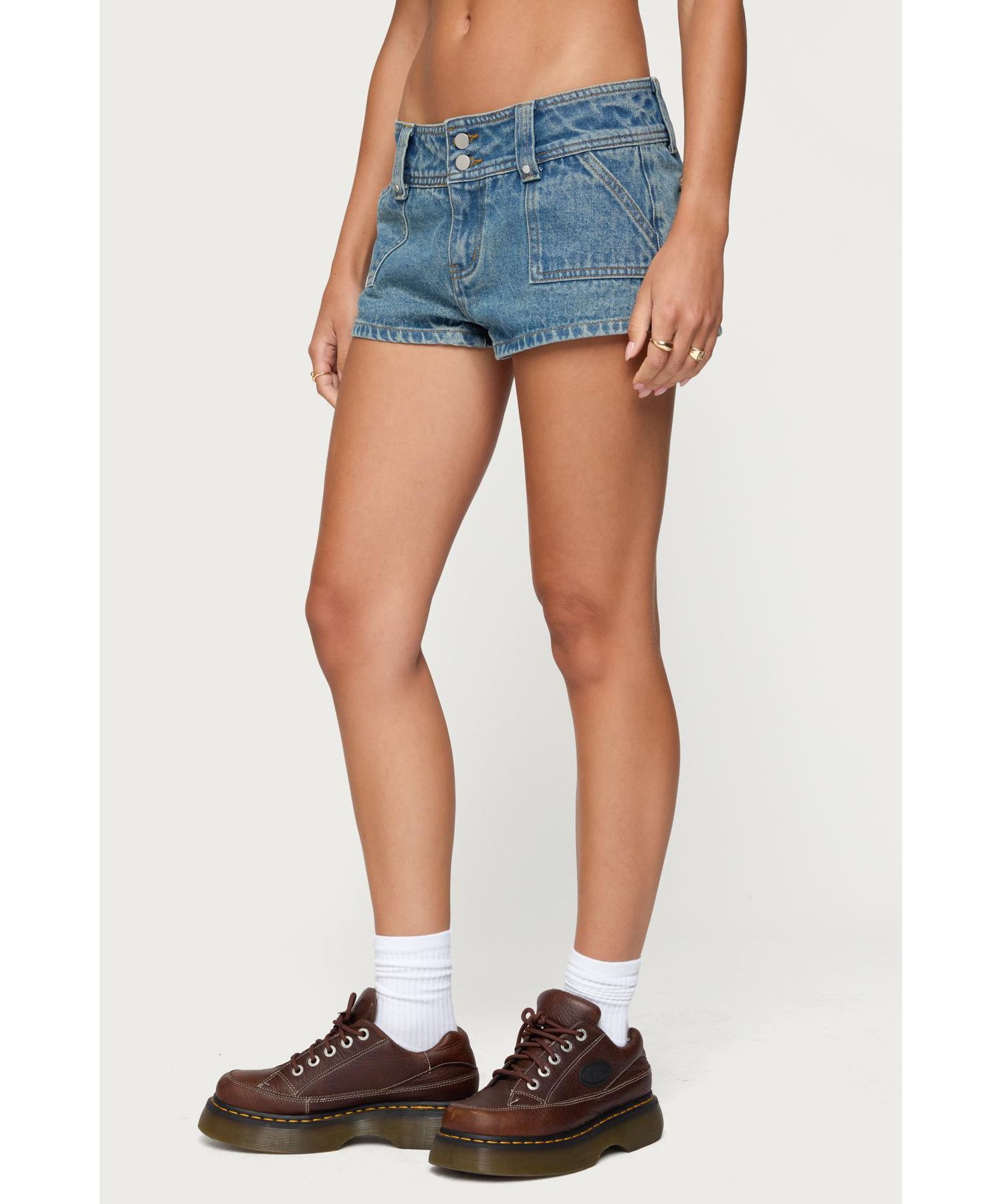 Women's Keinan Low Rise Denim Shorts