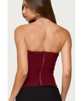 Women's Guinivere Smocked Strapless Corset