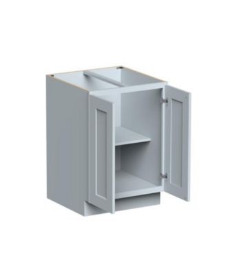 W24"x D24"x H34.5" Kitchen Base Cabinet with 2 Doors