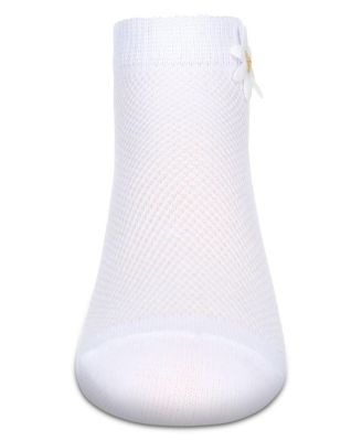 Little Girls Welt Applique Anklet Socks