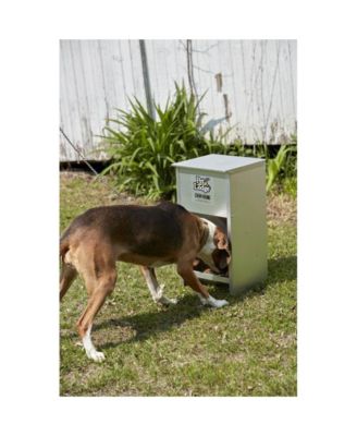 Dry Food Automatic Steel Dog Feeder Chow Hound 25 Pound Capacity