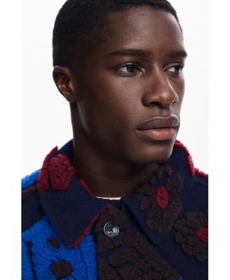 Men's Ethnic jacket with embossed details