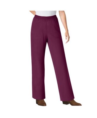 Women's Within Fineline Stretch Denim Wide-Leg Pull-On Jeans