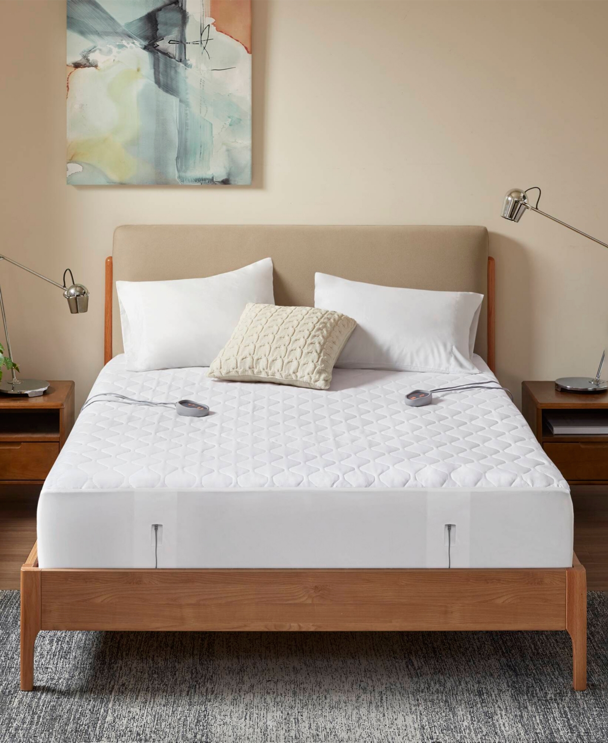 Beautyrest Secure Comfort Electric 3M-Scotchgard Mattress Pad