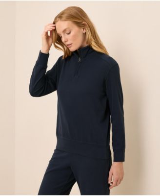 Men's Organic Cotton Roam Travel Quarter Zip