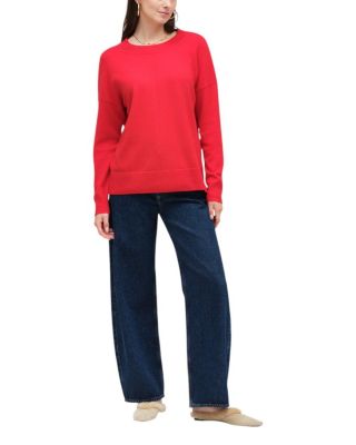Women's Wool and Cashmere Slouchy Sweater