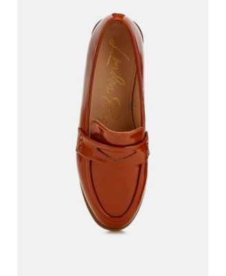 Womens Mogul Penny Strap Detail s Loafer