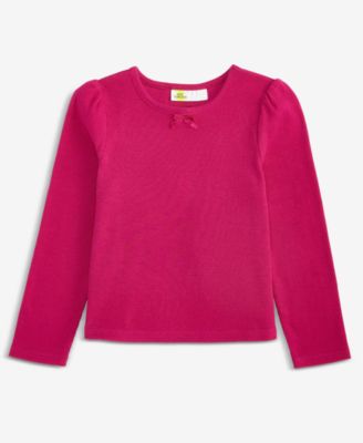Epic Threads - Toddler Girls Ribbed Puff-Sleeve T-Shirt