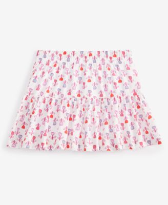 Girls' Toddler 2T-4T Tulip Floral-Print Skirt