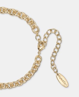 Pav&eacute; Heart Toggle Pendant Necklace, 16" + 3" extender, Macy's Exclusive