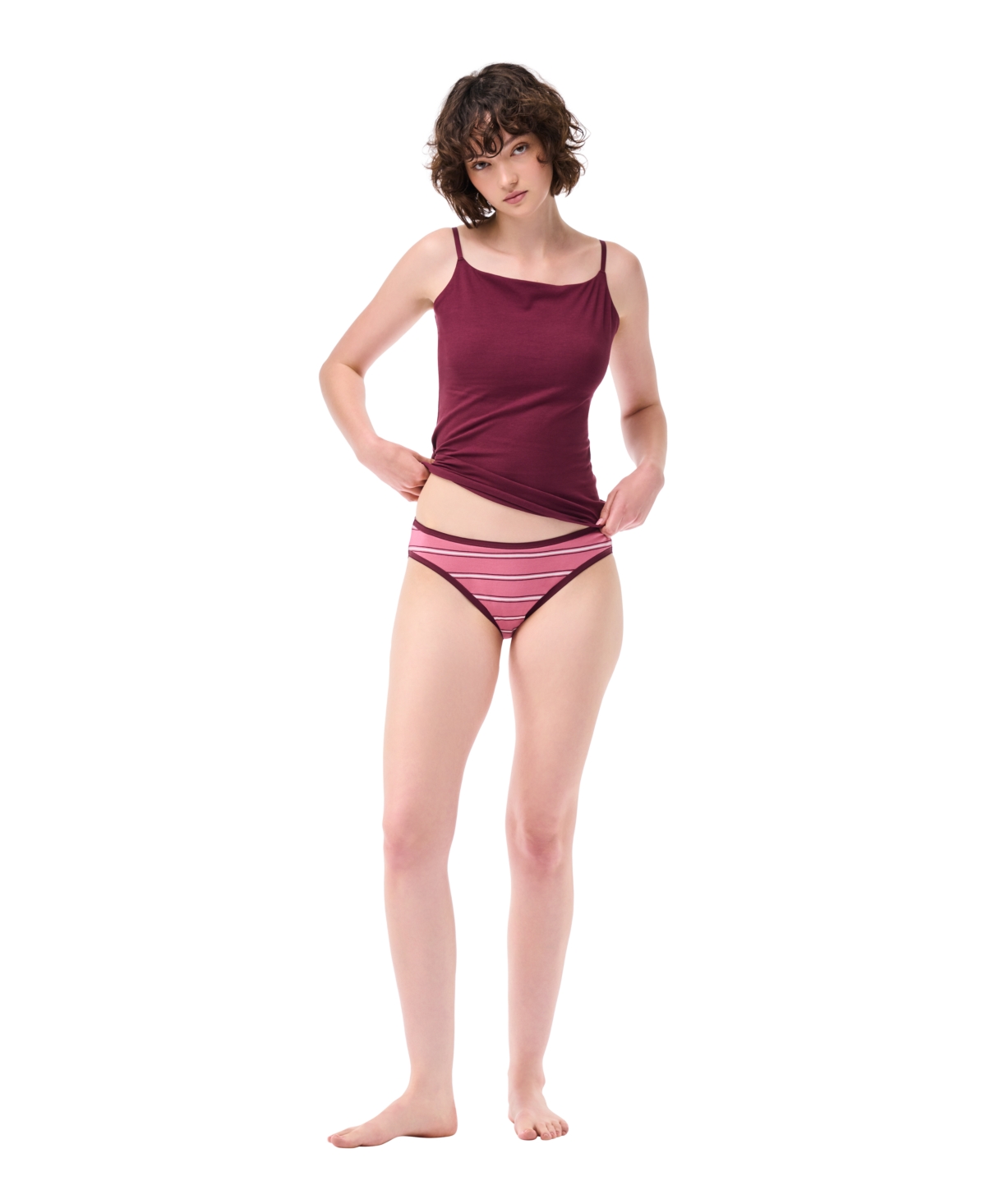 Gap Body Women's Cotton Bikini Underwear Gpw00274m In Pink