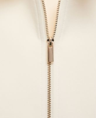 Women's Pockets Three-Quarter Sleeve Jacket