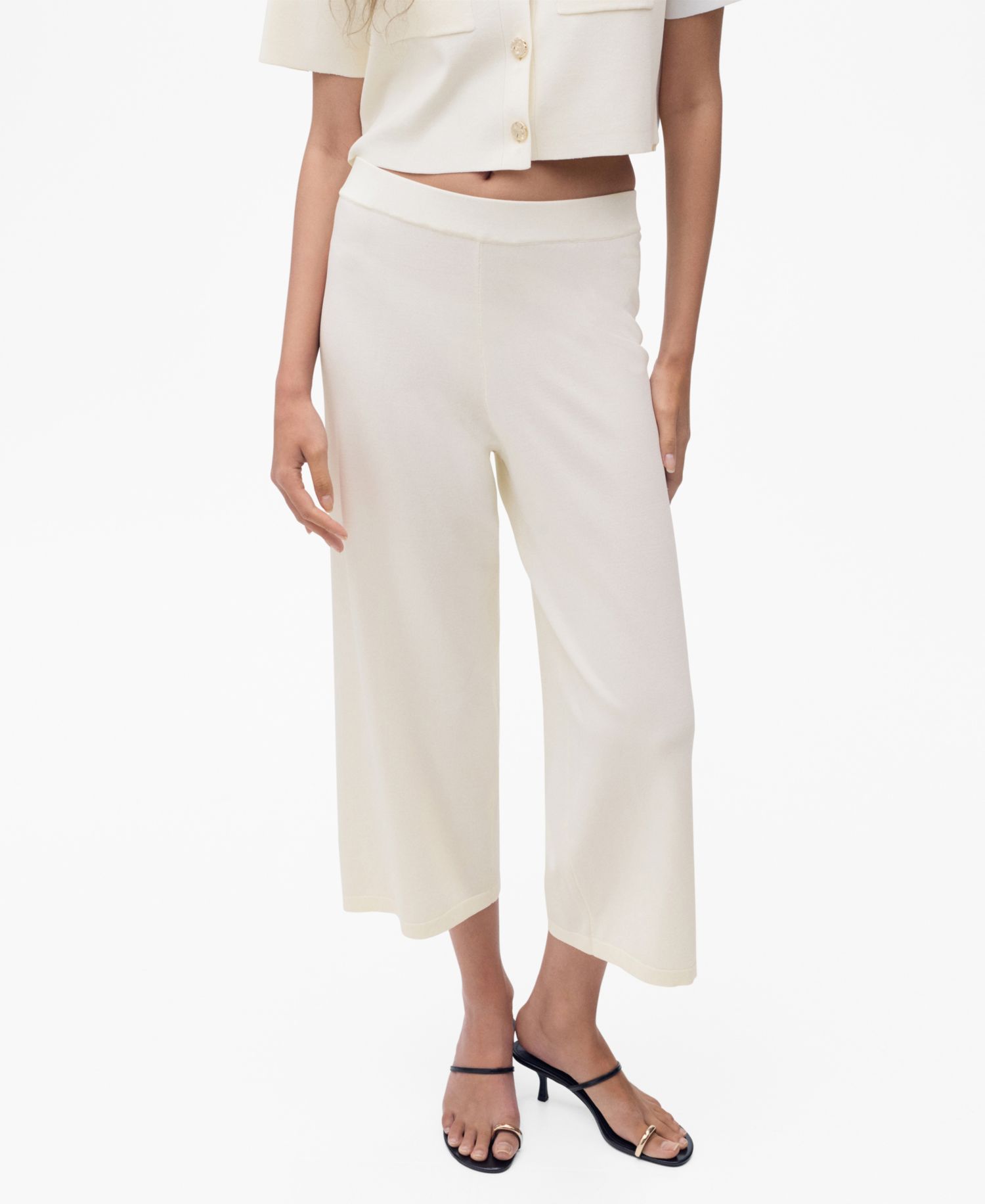 Women's Crop Knit Pants