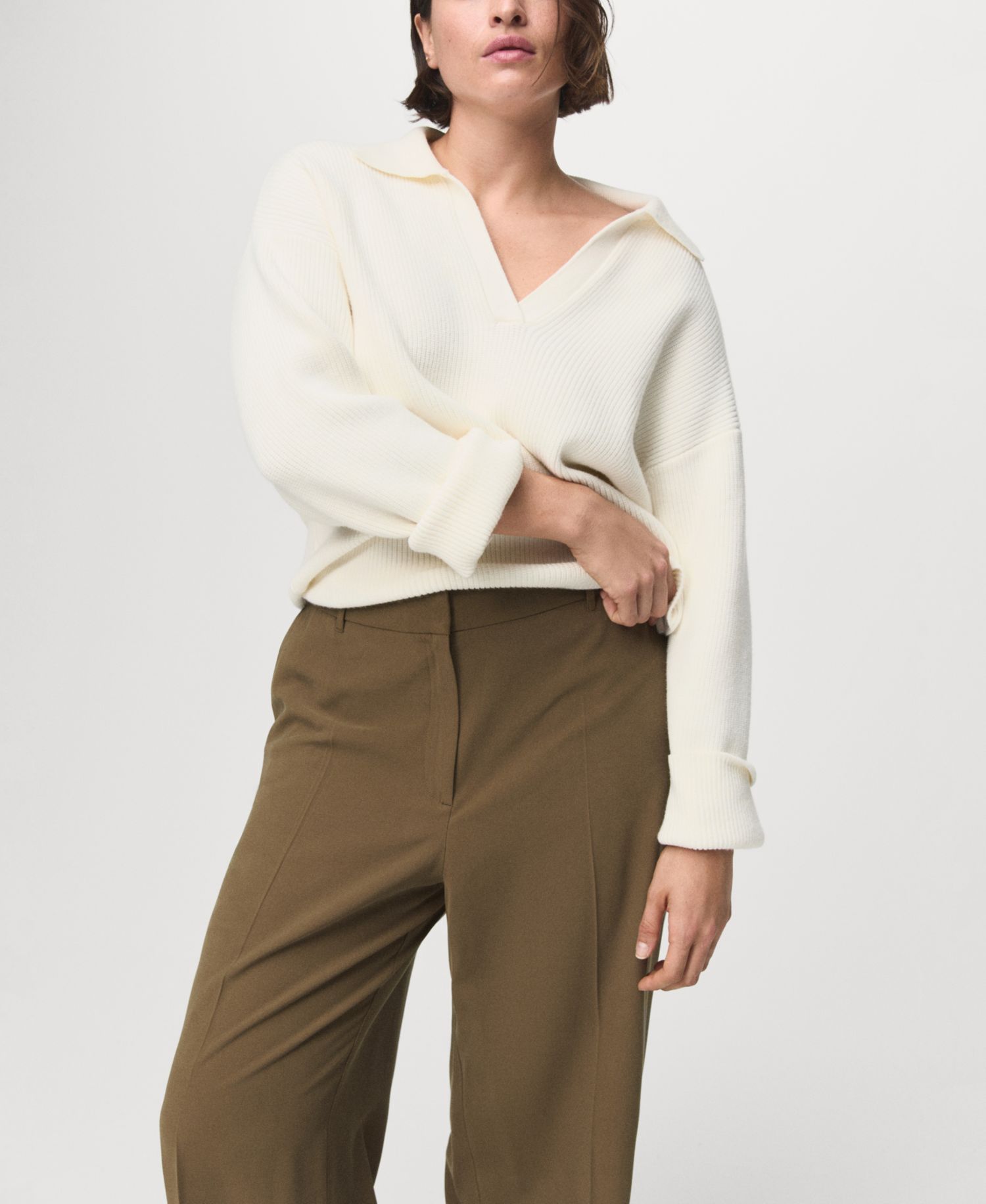 Women's Straight Mid-Rise Pants