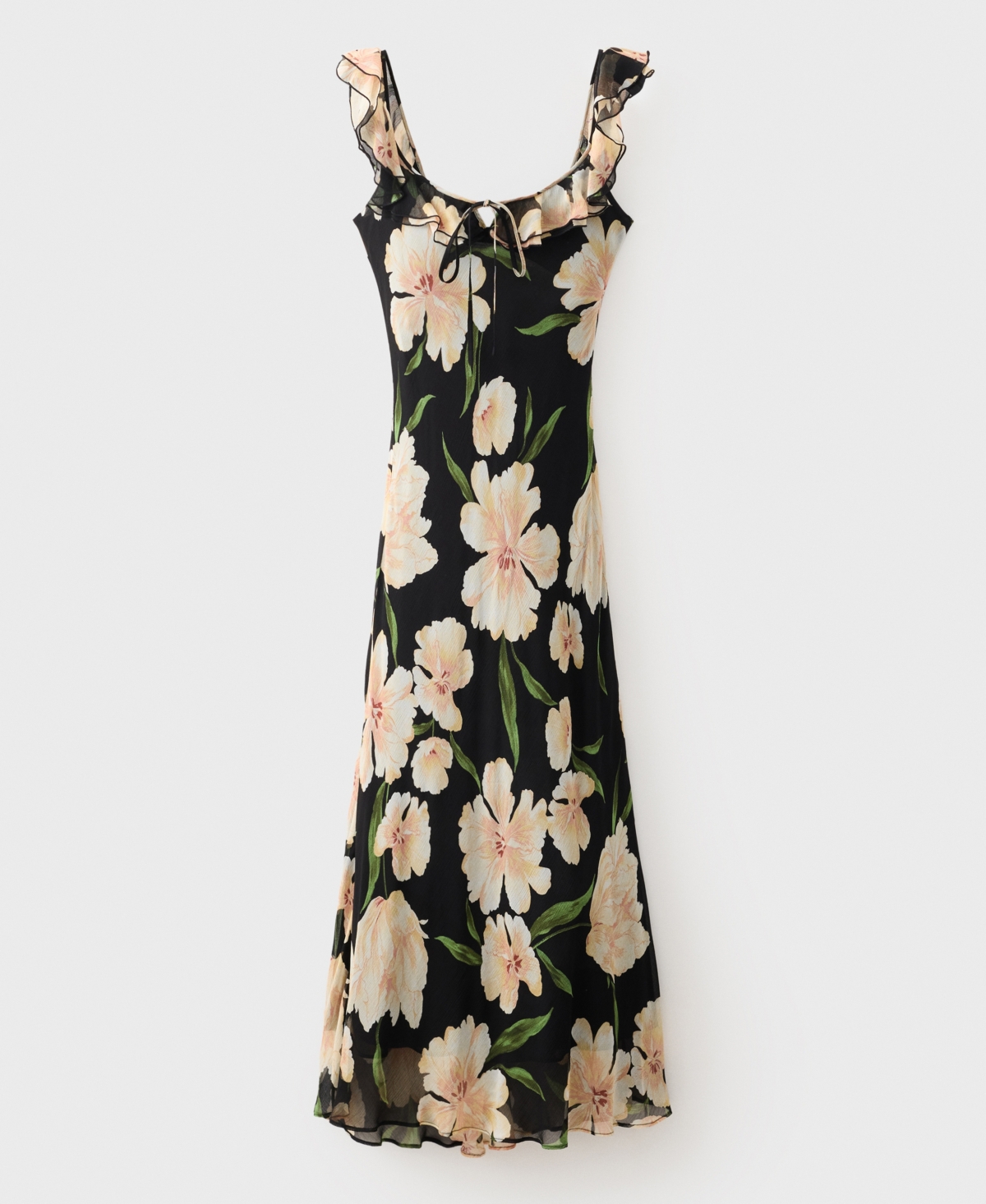 Mango Robe Noir - Femme - Xl -  In Green