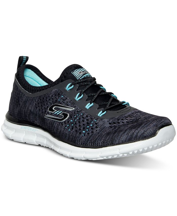 Skechers Women's Stretch Fit: Glider - Deep Space Running Sneakers from  Finish Line - Macy's