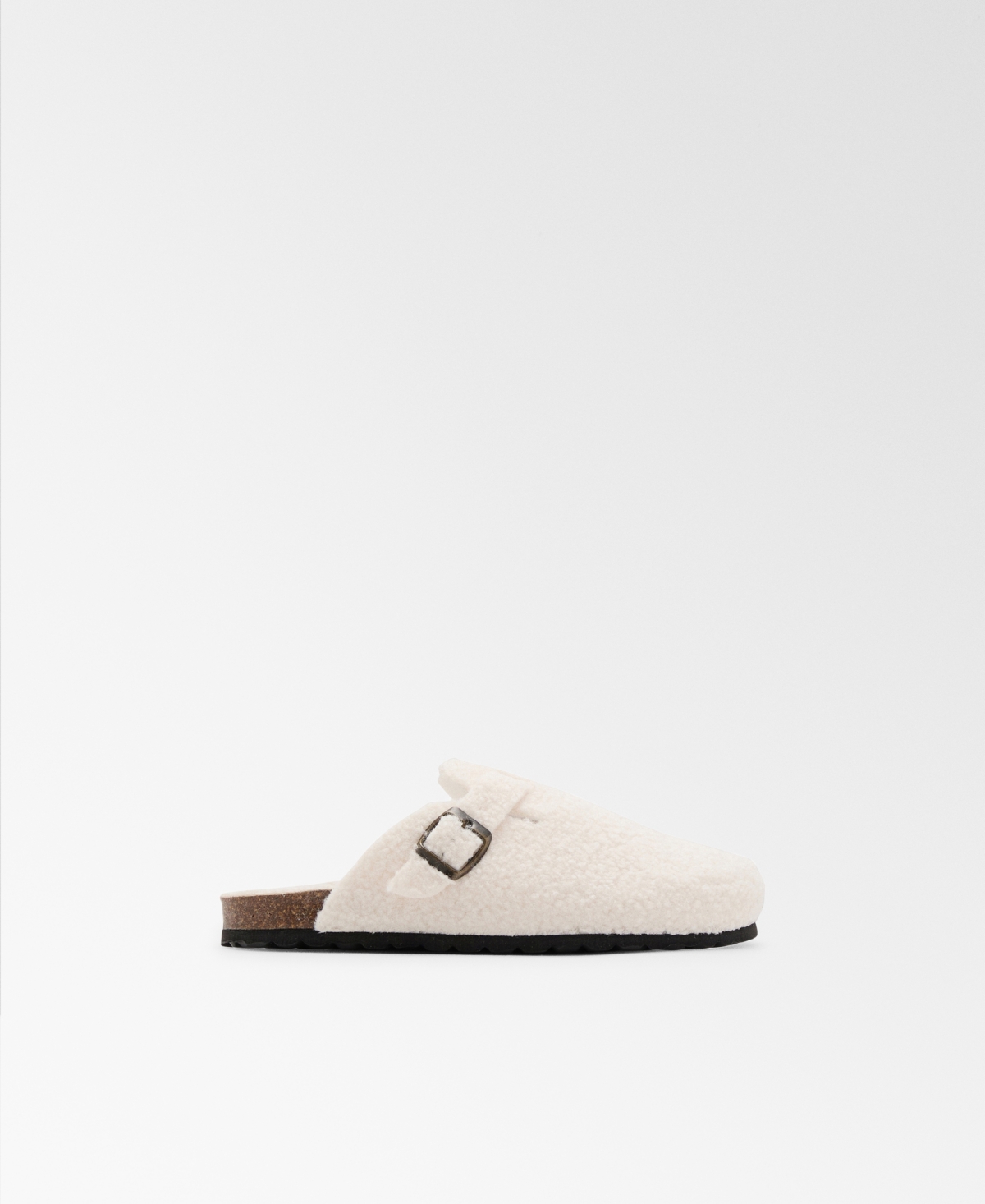 Mango Women's Sheepskin-Effect Clogs