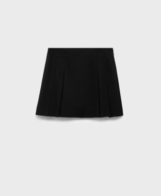 Women's Pleated Mini-Skirt