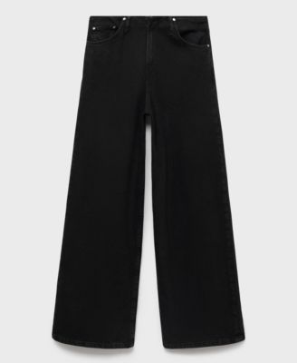 Women's Wide Leg Mid-Rise Jeans