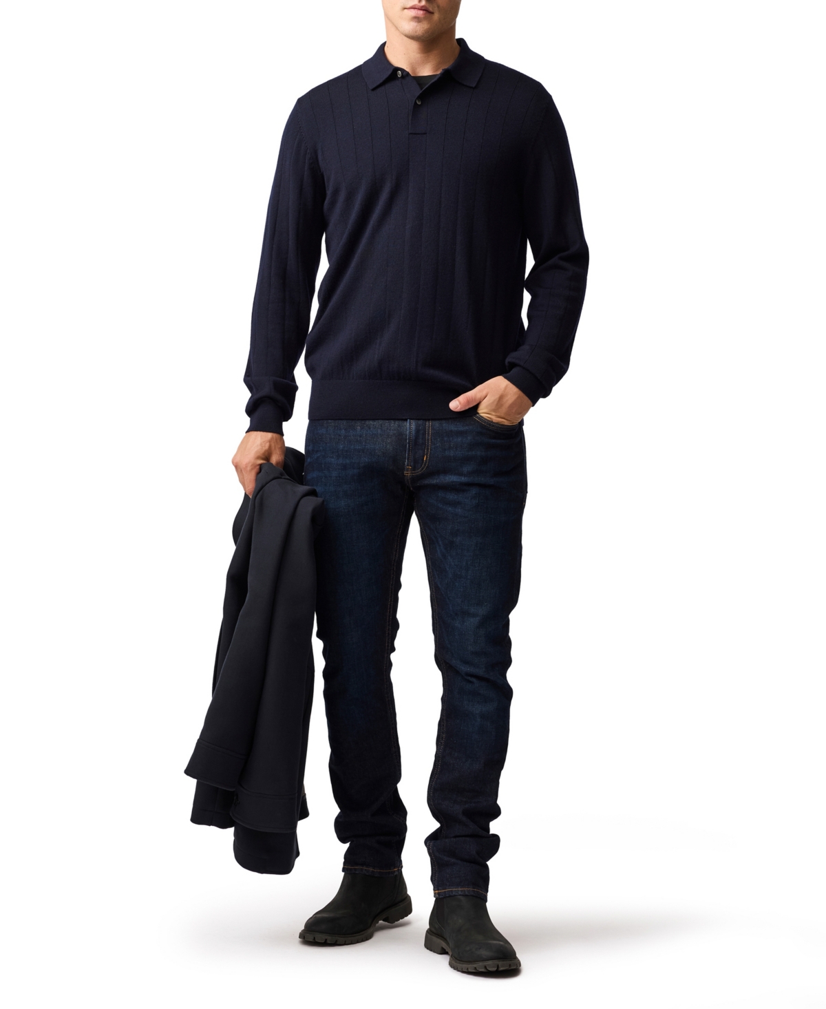 Rodd & Gunn Men's Murdoch Knit Sweater In Black
