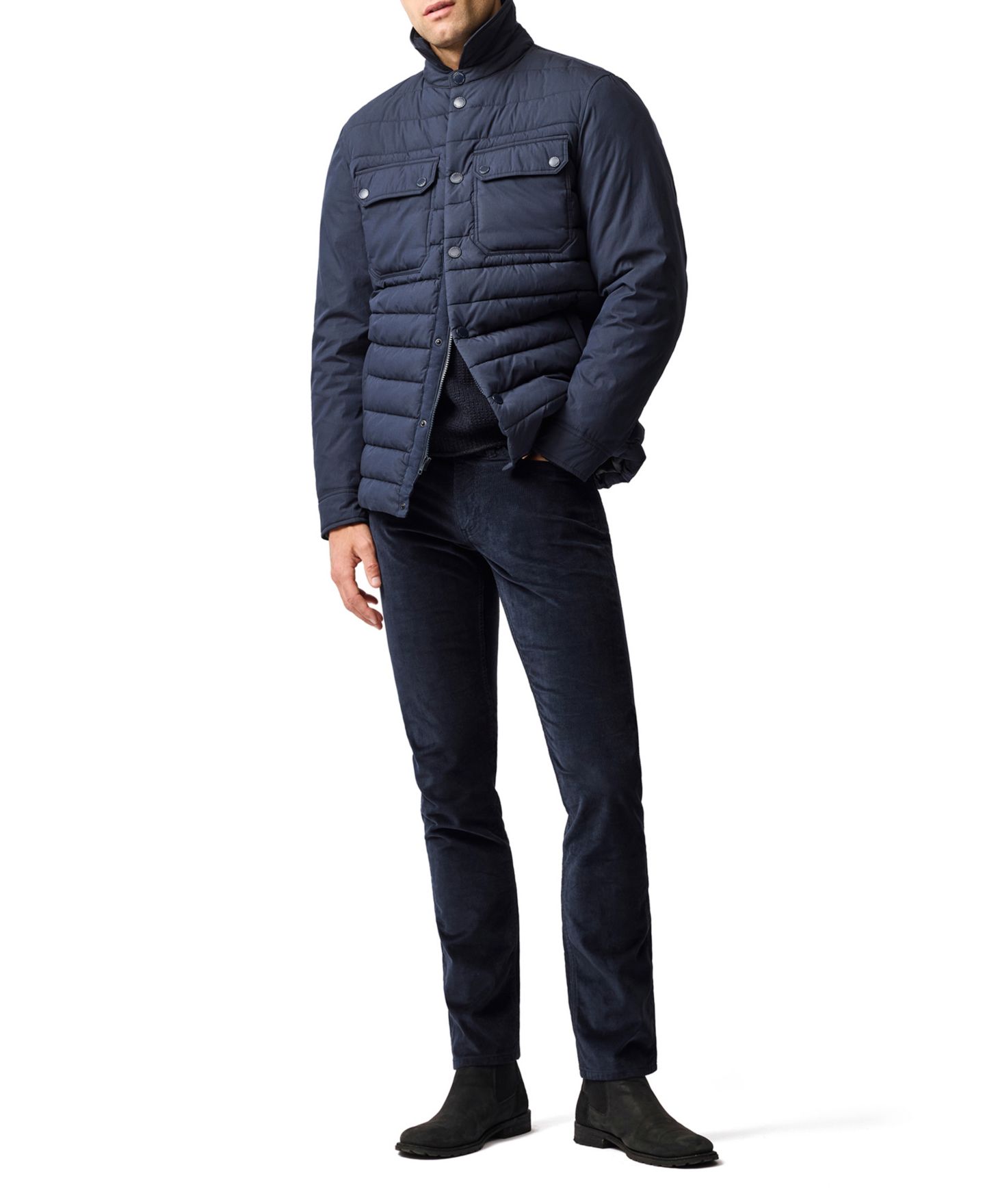 Мужские джинсы Rodd & Gunn Ashhurst Straight Fit Jean, цвет: Тёмно-синий — фото 2