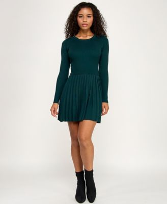 BCX - Women's Long Sleeve Sweater Dress