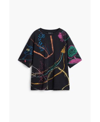 Men's Short-sleeve T-shirt with drawings