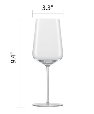 Vervino Red Wine Glasses, Set of 4