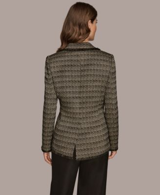 Women's Novelty One Button Jacket