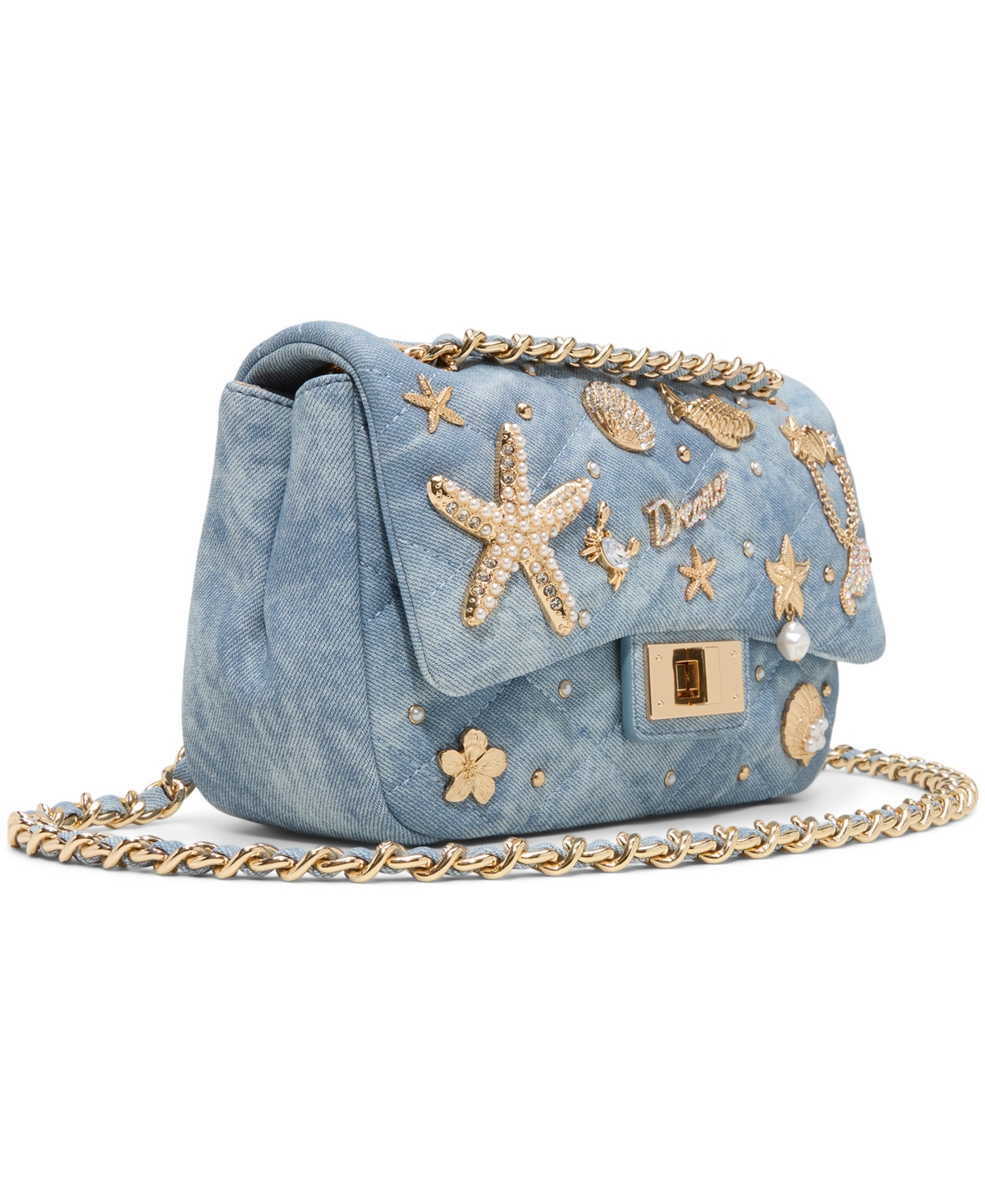 Aldo Seadreamm Mini Crossbody Bag In Blue