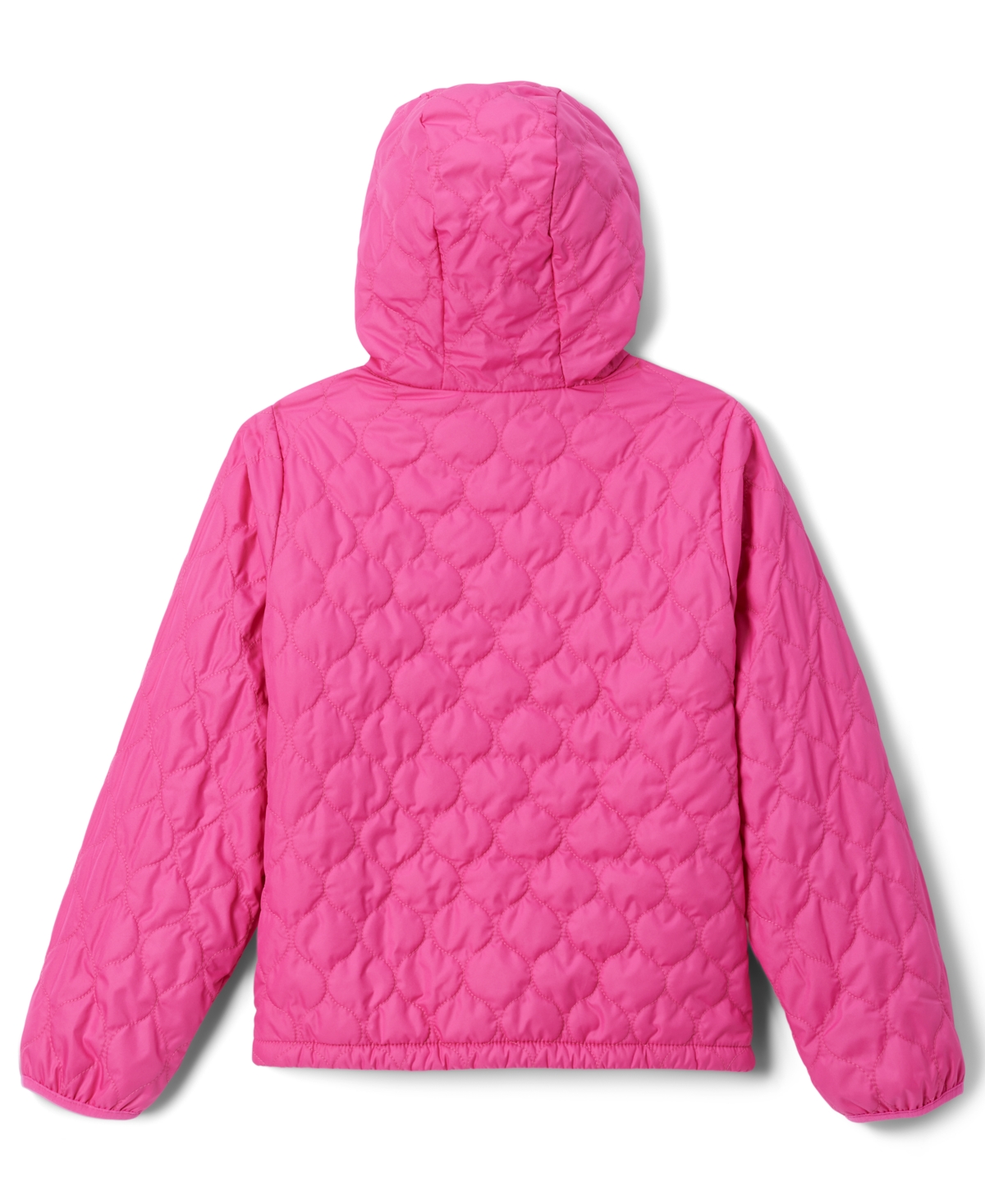 Columbia Girls 7-20 Bella Plush Ii Fleece-lined Full-zip Hooded Jacket In Pink