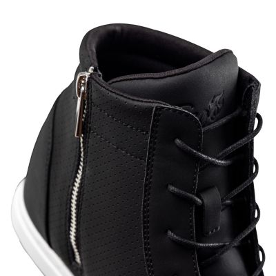 Women's Black Wedge Sneaker