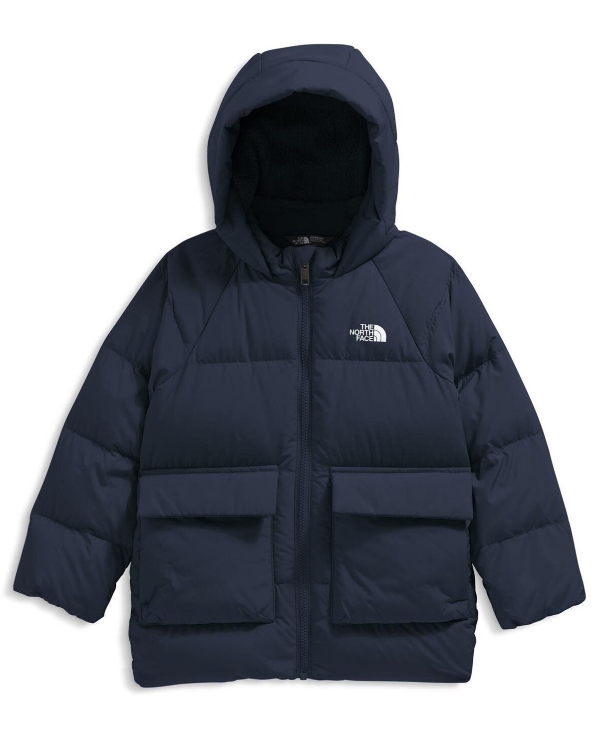 The North Face 2t-7 Parka Elastic Cuffs Jacket In Blue