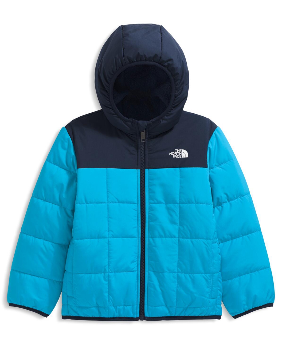 The North Face Boys 2t-7 Shasta Reversible Full-zip Jacket In Blue