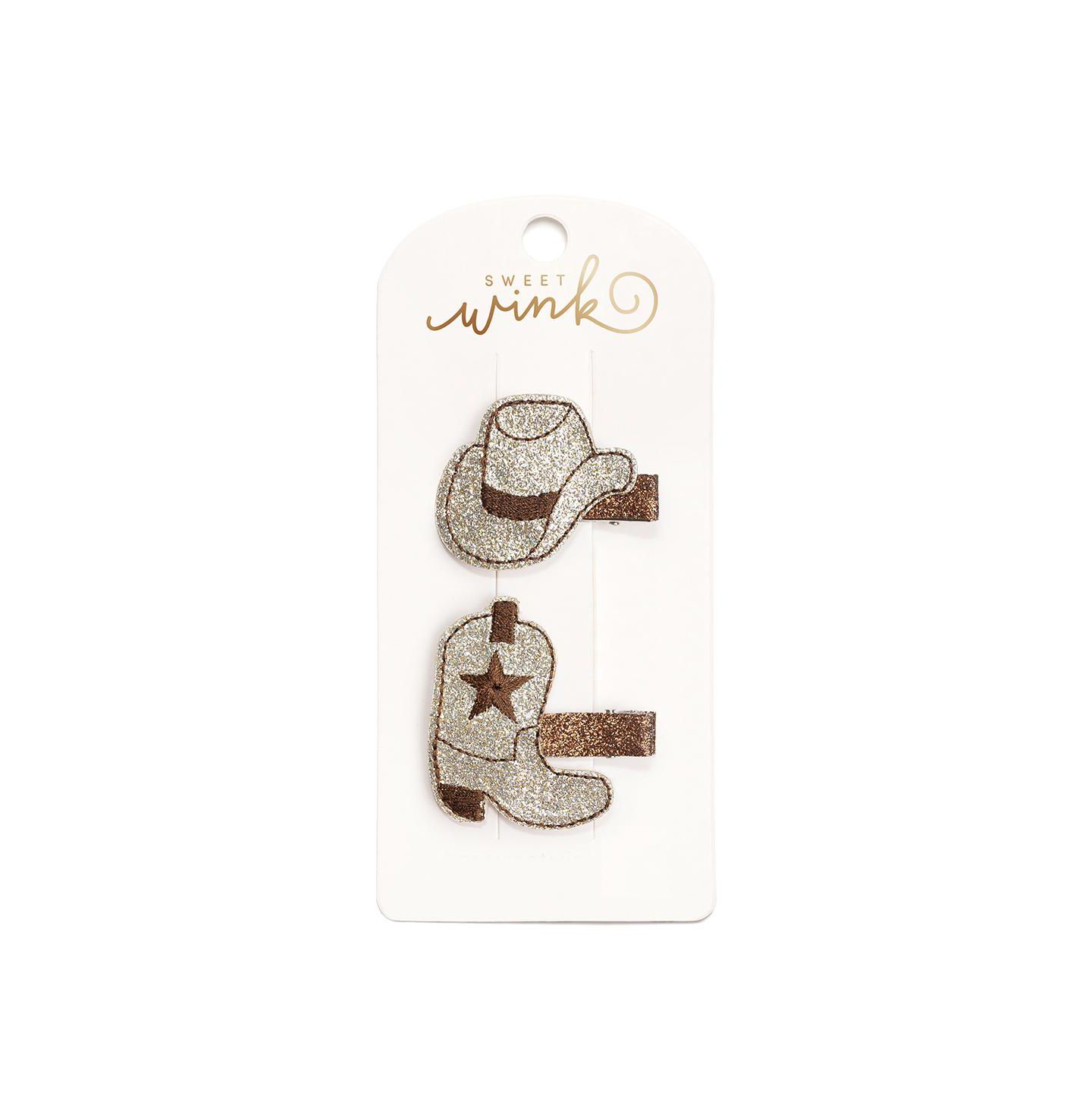Аксессуары для волос Sweet Wink Child Cowgirl Cutie Clip Set для девочек, цвет: Разноцветный — фото 1