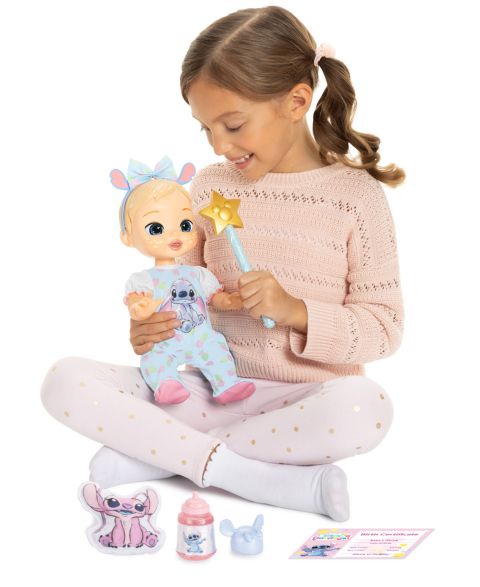 Детская кукла Disney Darlings Stitch 13" Interactive Baby Doll, Ages 2+
