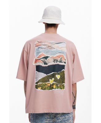 Men's Short-sleeve collage T-shirt