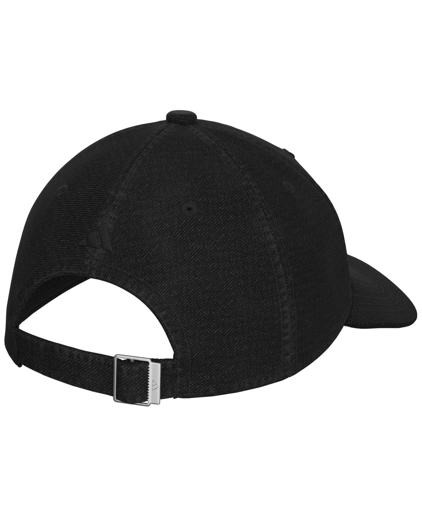 Женский головной убор adidas Denim Strapback Hat, цвет: Чёрный — фото 3